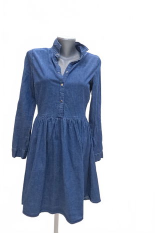 Dámske šaty House, farba modrá, veľkosť S