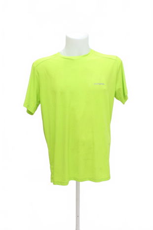 Pánské tričko Klimatex bez potisku, barva žlutá, velikost XL