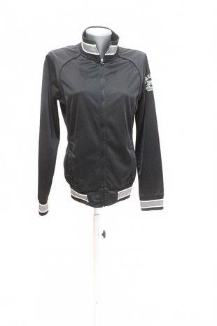 Dámska mikina Retro bez potlače, farba čierna, veľkosť L