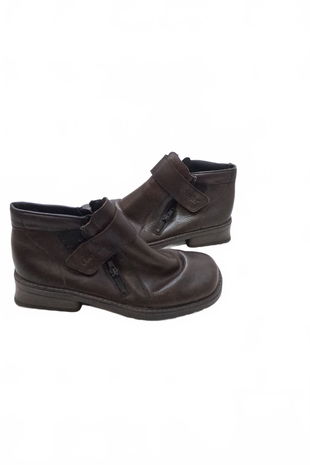 Dámské zimní boty Rieker, barva hnědá, velikost 41