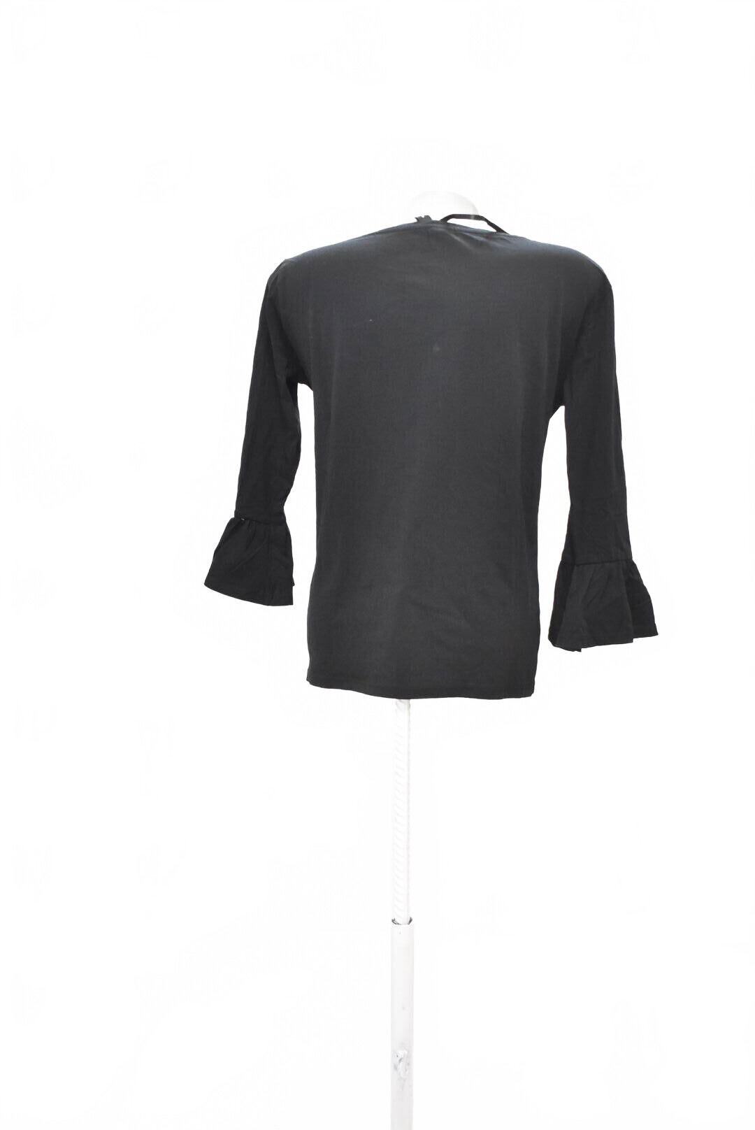 Dámske tričko Flame s potlačou, farba čierna, veľkosť S