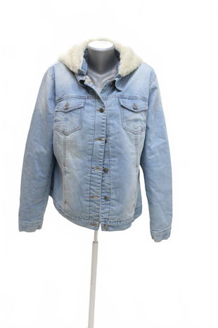 Dámska zimná bunda John Baner, farba denim, veľkosť 36