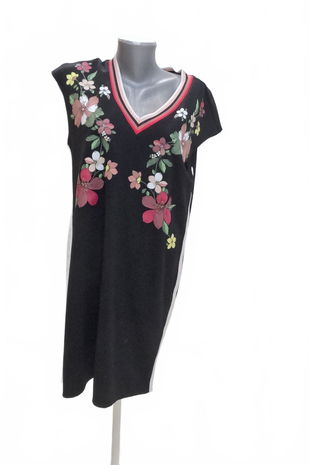 Dámske šaty Amisu, farba kvetovaná, veľkosť 40