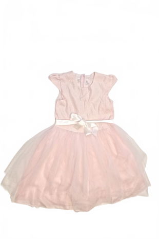 Dievčenské šaty Genesis, farba ružová, veľkosť 140