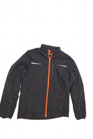 Chlapčenská zimná bunda Genesis, farba čierna, veľkosť 158