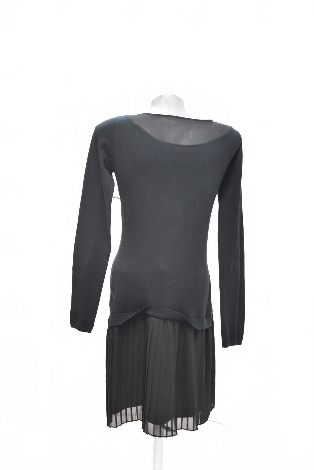 Dámske šaty Promod, farba čierna, veľkosť S