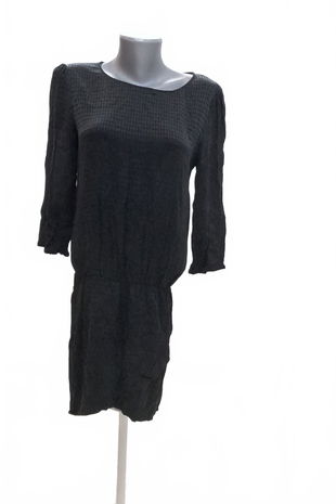 Dámske šaty Promod, farba čierna, veľkosť S