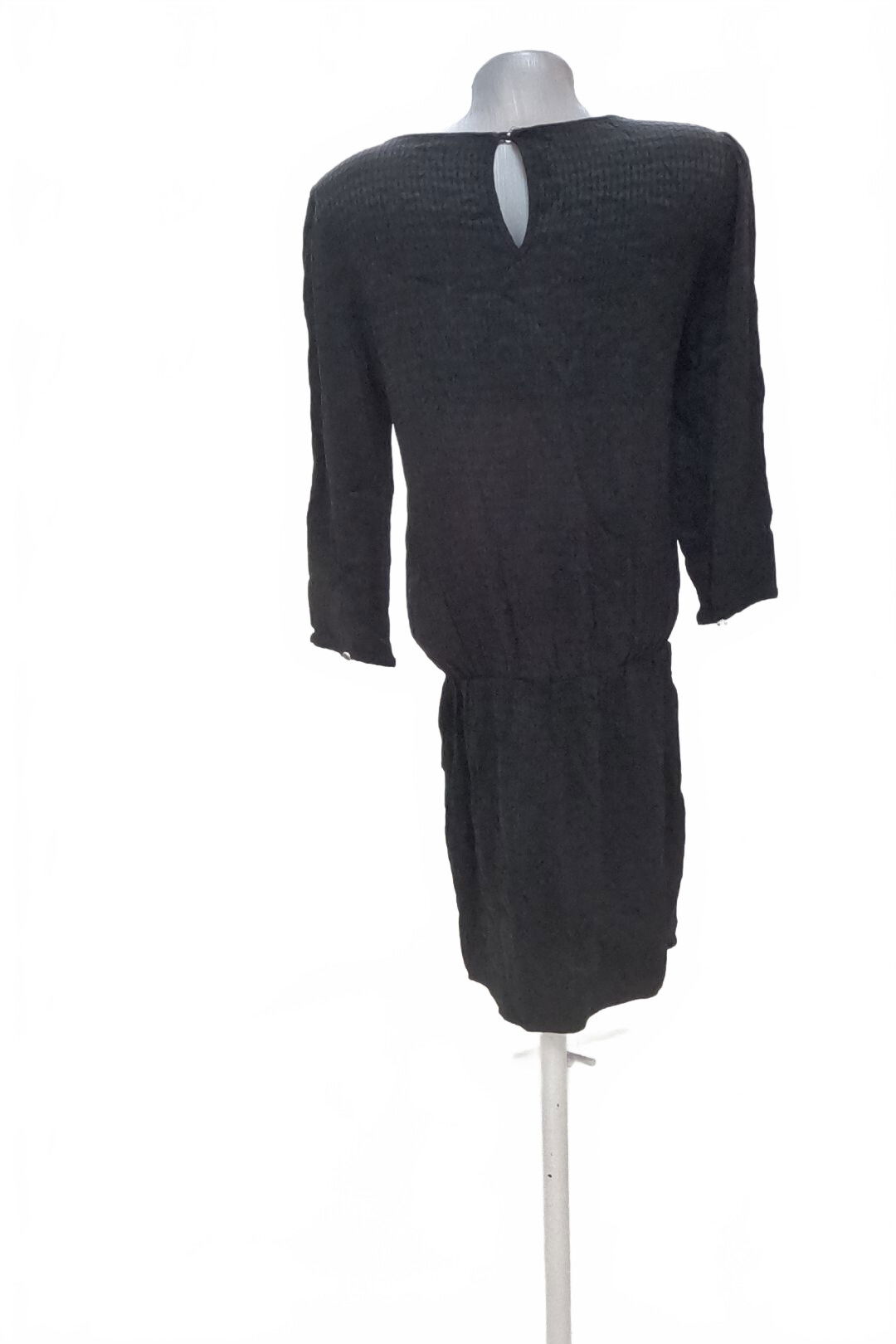 Dámske šaty Promod, farba čierna, veľkosť S