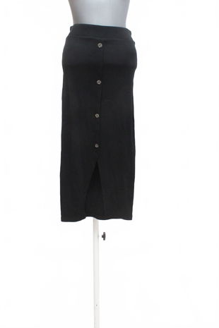 Dámska sukňa Amisu, farba čierna, veľkosť 36