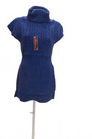Dámský svetr Genesis, barva modrá, velikost 2XL