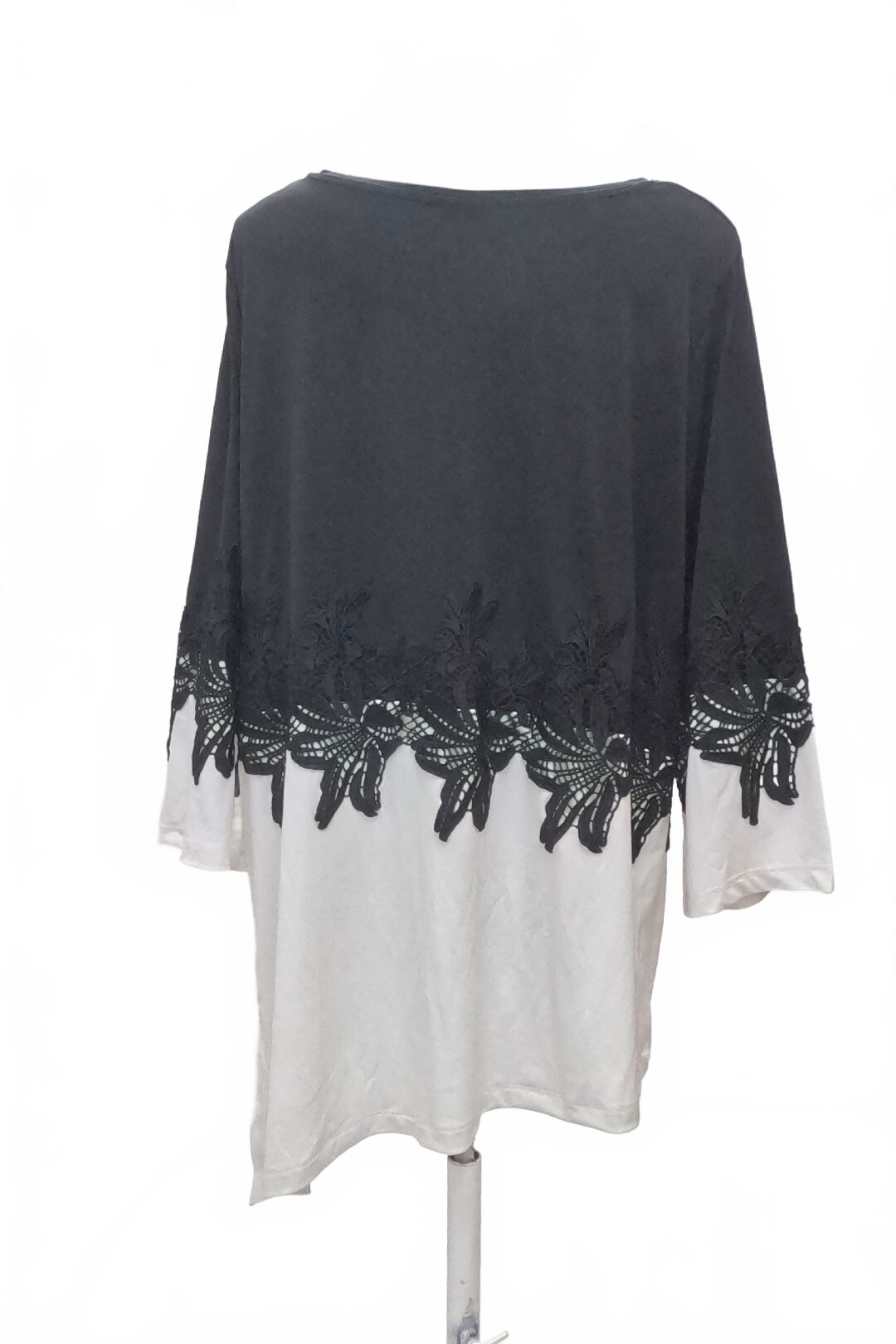 Dámské tričko Bpc Bonprix Collection bez potisku, barva vícebarevná, velikost 48