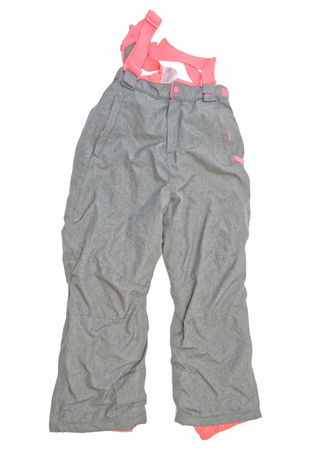 Dievčenské zimné nohavice Y.f.k, farba sivá, veľkosť 12-13 r