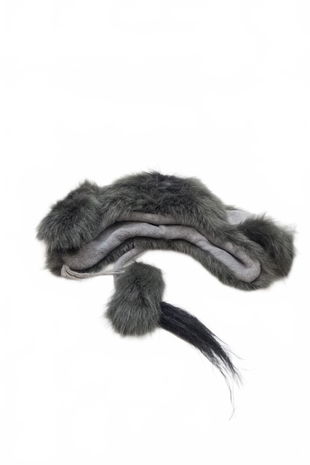 Čepice, barva šedá