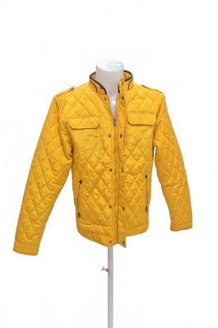 Pánská bunda Fisherfield, barva žlutá, velikost M