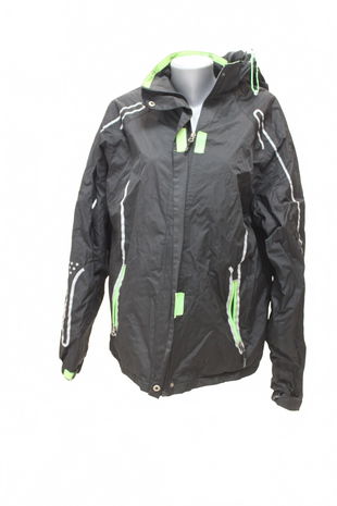 Dámska bunda Genesis, farba čierna, veľkosť 4XL