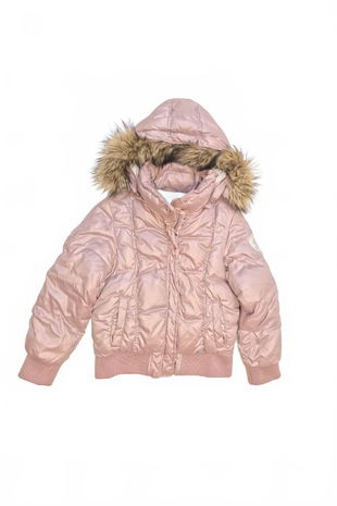 Dievčenská zimná bunda Genesis, farba ružová, veľkosť 7-8 r