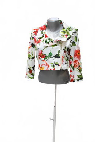 Dámske sako Rinascimento, farba kvetovaná, veľkosť M