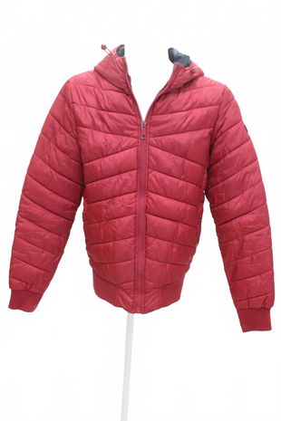 Pánská zimní bunda Kenvelo, barva červená, velikost M