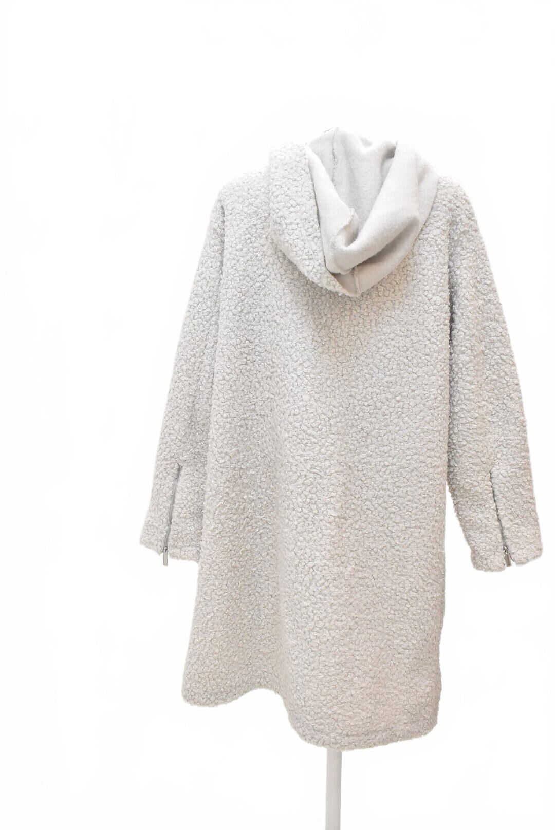 Dámsky kabát Amisu, farba sivá, veľkosť 44