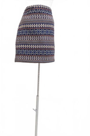 Dámska sukňa United Colors Of Benetton, farba viacfarebná, veľkosť 40