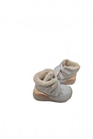 Dívčí zimní boty Genesis, barva šedá, velikost 24