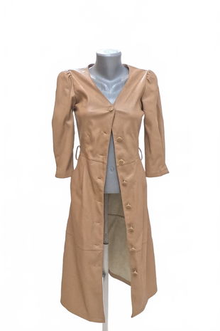 Dámske šaty Reserved, farba hnedá, veľkosť XS