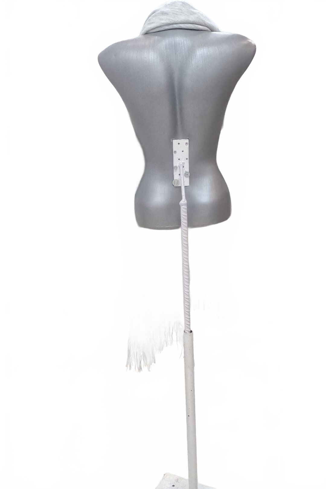 Dámský šátek H&M, barva šedá