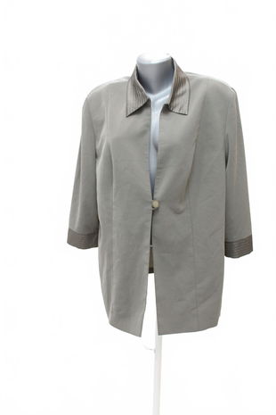 Dámské sako Frank Walder, barva šedá, velikost 46