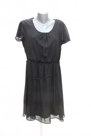 Dámske šaty Yessica, farba čierna, veľkosť 42