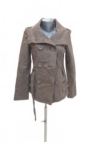 Dámsky zimný kabát Clockhouse / Ckh, farba hnedá, veľkosť M