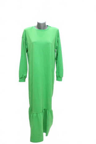 Dámske šaty Trendyol, farba zelená, veľkosť L