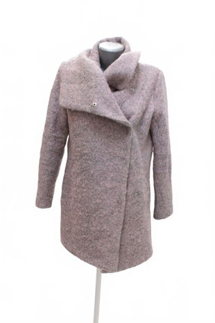 Dámsky zimný kabát Reserved, farba ružová, veľkosť 36