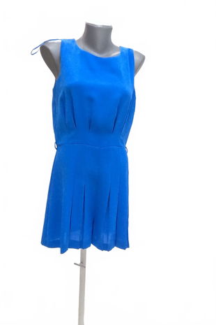 Dámský overal Topshop, barva modrá, velikost 38