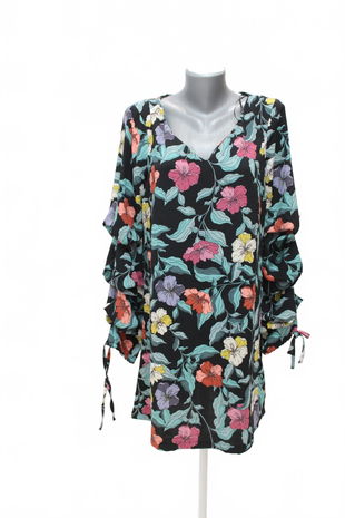 Dámske šaty C&A, farba kvetovaná, veľkosť 38