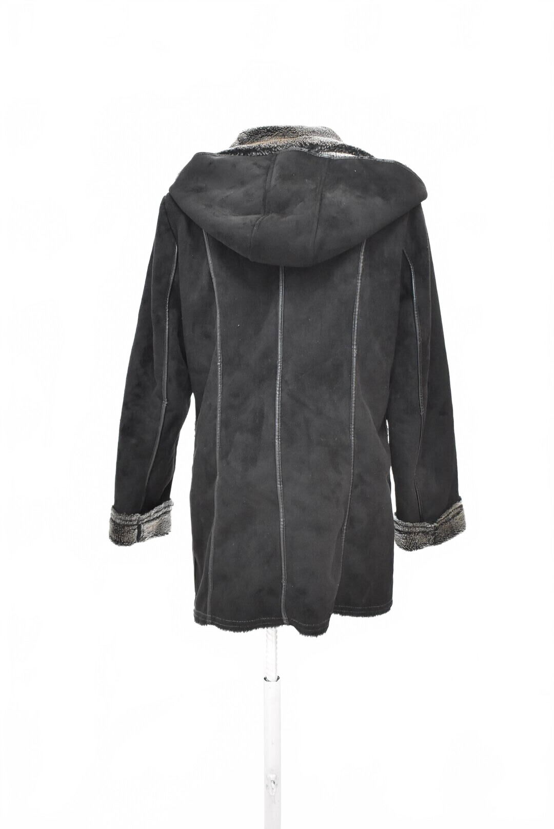 Dámsky zimný kabát Canda, farba čierna, veľkosť 38