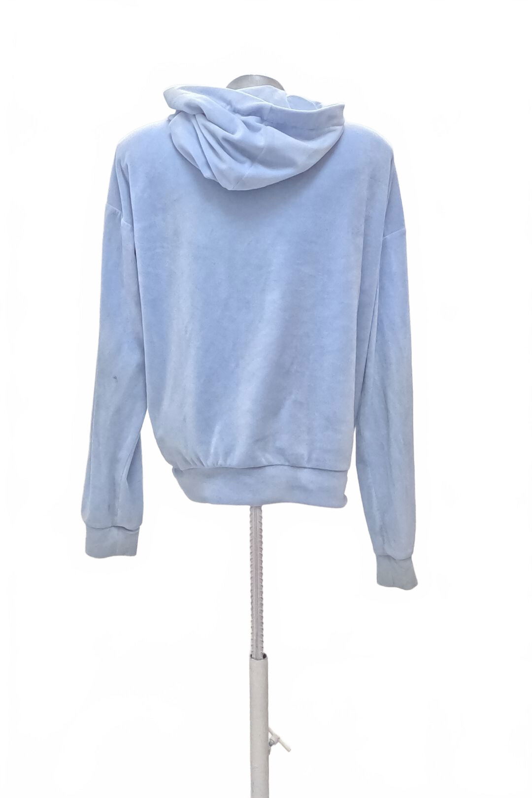 Dievčenská mikina Genesis bez potlače, farba modrá, veľkosť 170