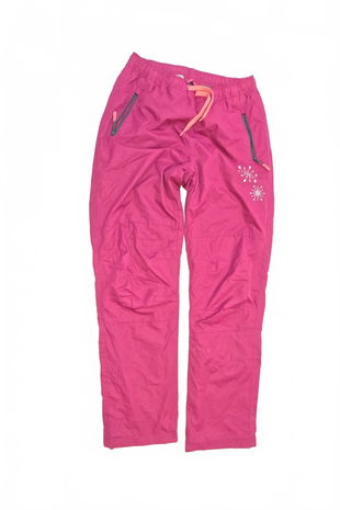 Dievčenské zimné nohavice Lewro, farba ružová, veľkosť 164
