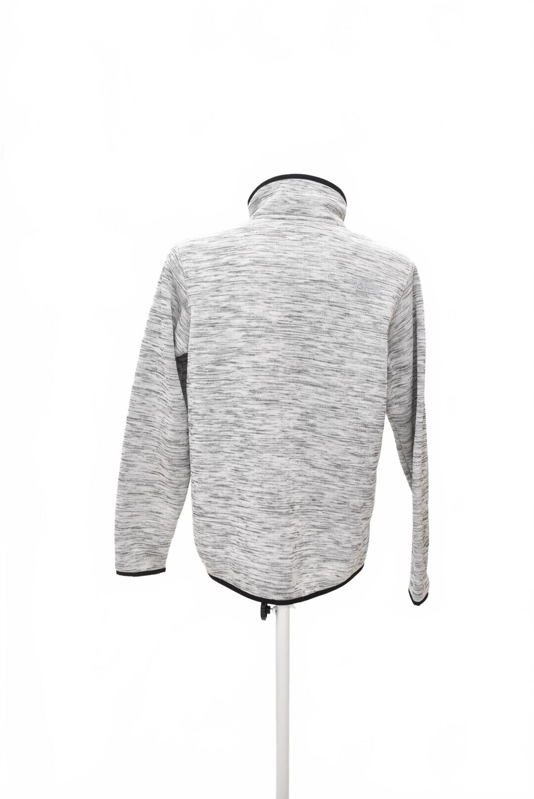 Pánská mikina Nordblanc bez potisku, barva šedá, velikost L