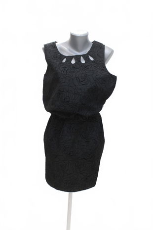 Dámske šaty Kenvelo, farba čierna, veľkosť S