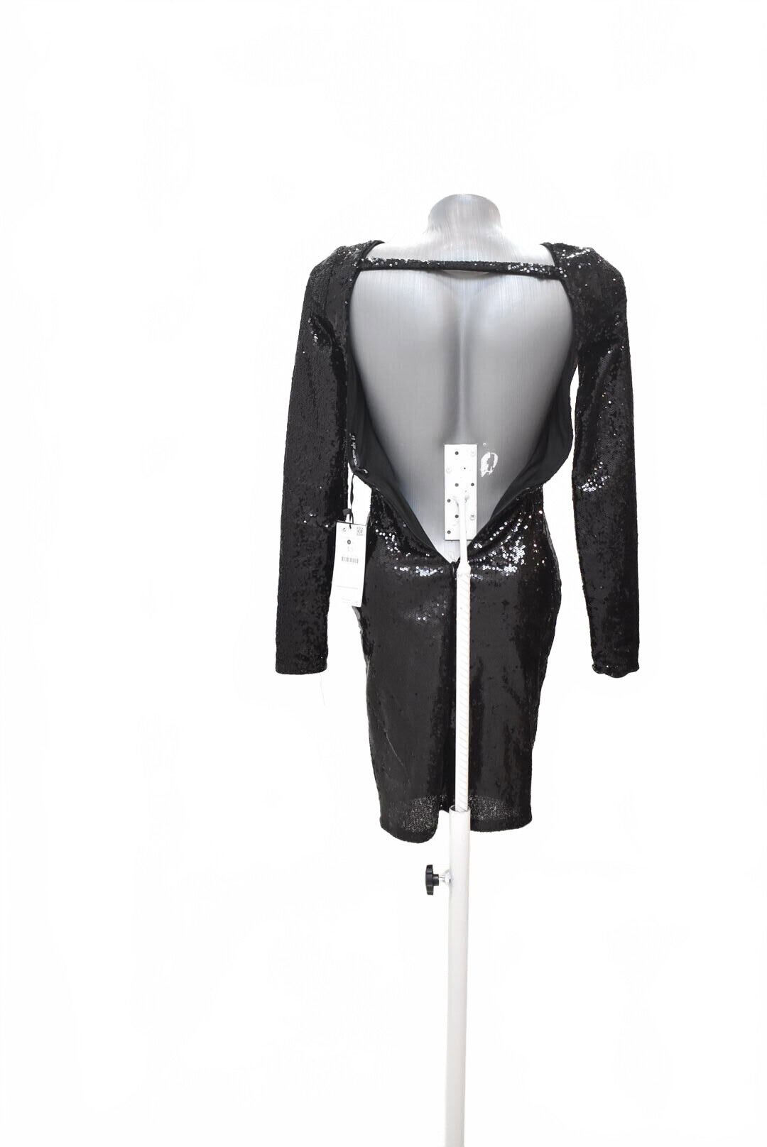 Dámske šaty Bershka, farba čierna, veľkosť S