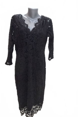 Dámske šaty Fenzy, farba čierna, veľkosť L