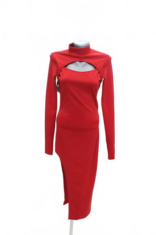 Dámske šaty Genesis, farba červená, veľkosť S