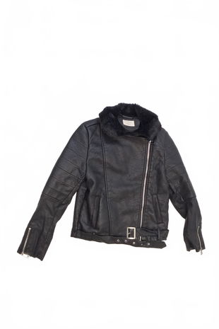 Dievčenská zimná bunda Genesis, farba čierna, veľkosť 12-13 r