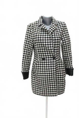Dámsky kabát Fisherfield, farba vzorovaná, veľkosť 36