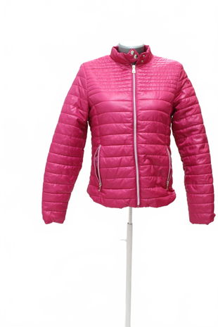 Dámska bunda Fisherfield, farba ružová, veľkosť 38