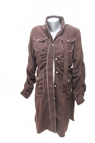 Dámsky kabát Maxazria, farba hnedá, veľkosť 34