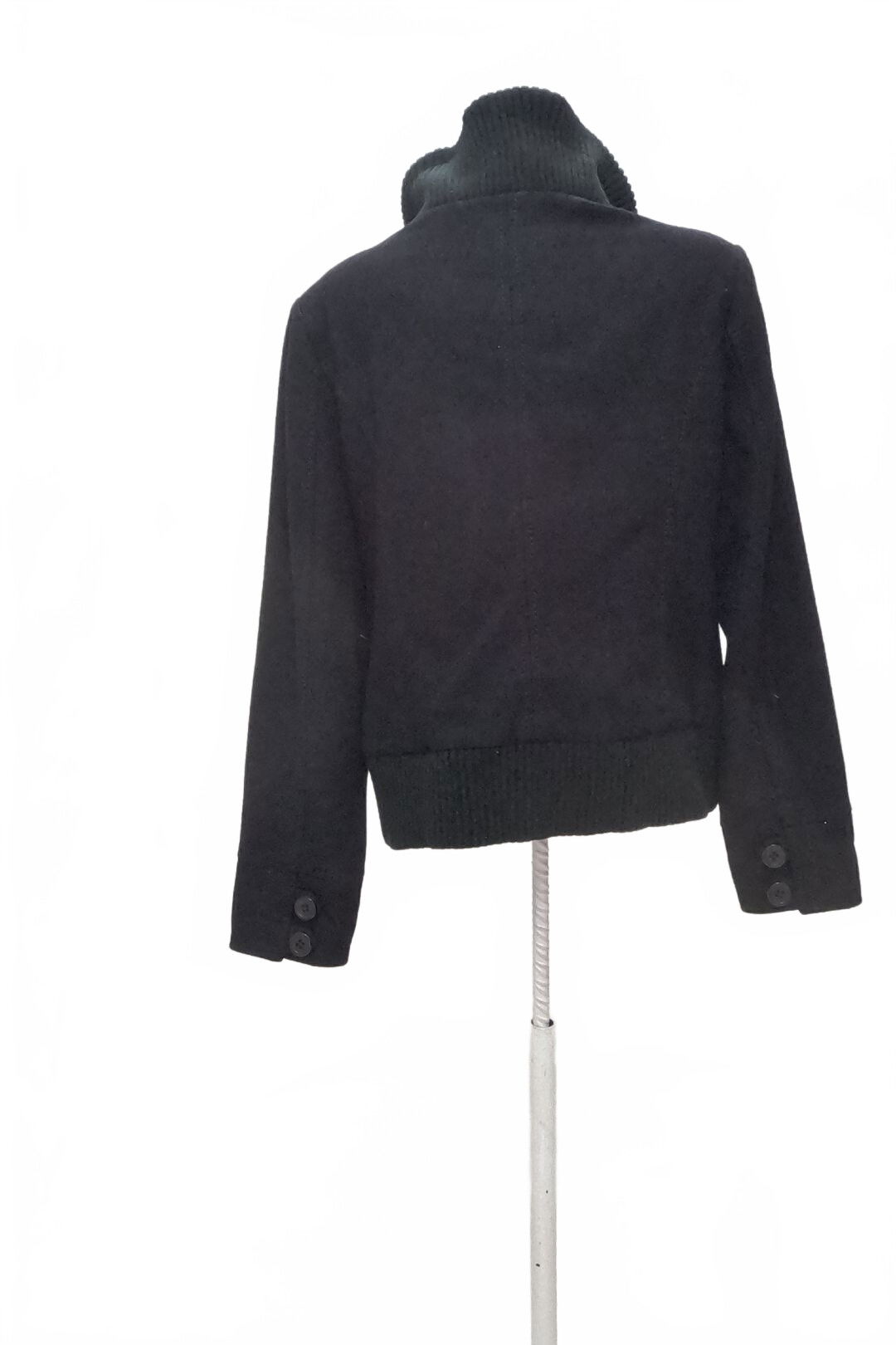 Dámska bunda Camaieu, farba čierna, veľkosť S