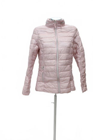 Dámska bunda F&F, farba ružová, veľkosť 38