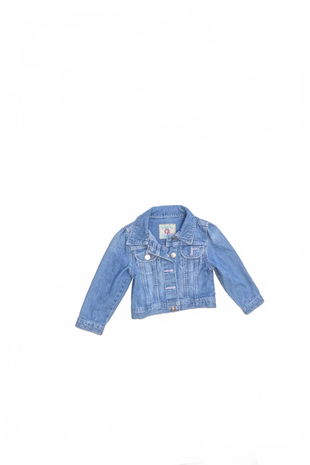 Dievčenská bunda Genesis, farba denim, veľkosť 4-5 r
