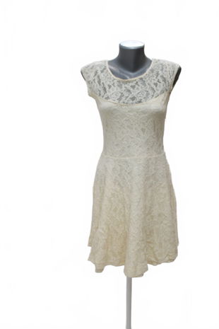 Dámske šaty Reserved, farba béžová, veľkosť M